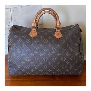 🔥🔥AUTHENTIC LOUIS VUITTON SPEEDY 35 HANDBAG